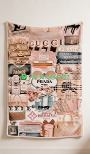 Hermes Throw Blankets